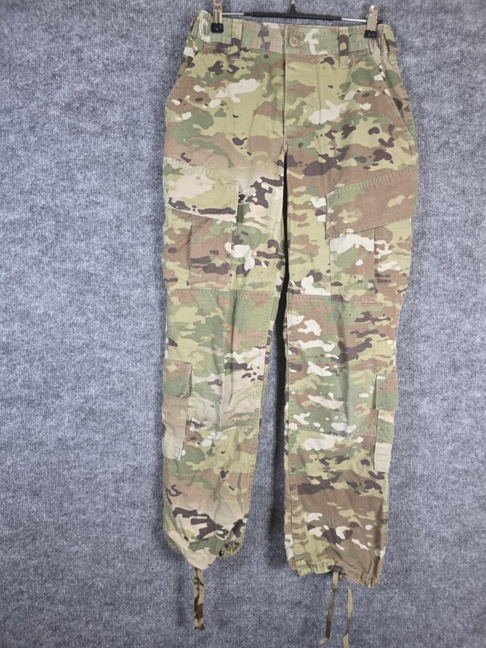 US Army ACU Pants Womens 25 Regular Camo OCP Multicam Ripstop Cargo Military